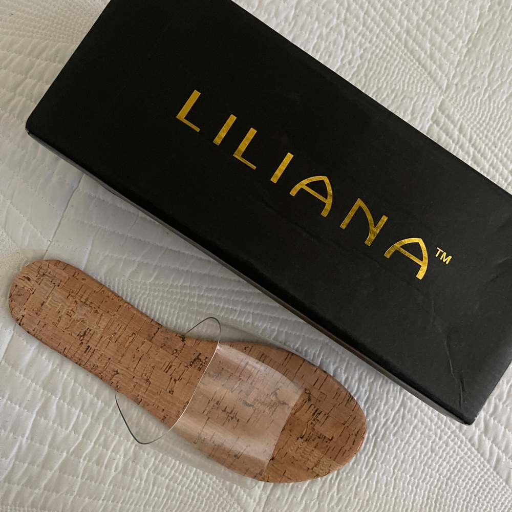 Brand New Clear Sandals.